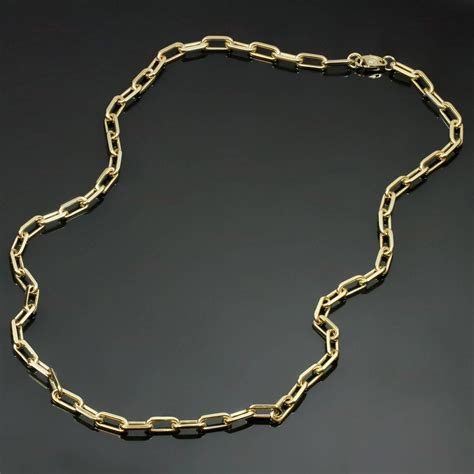 cartier gold necklace chain
